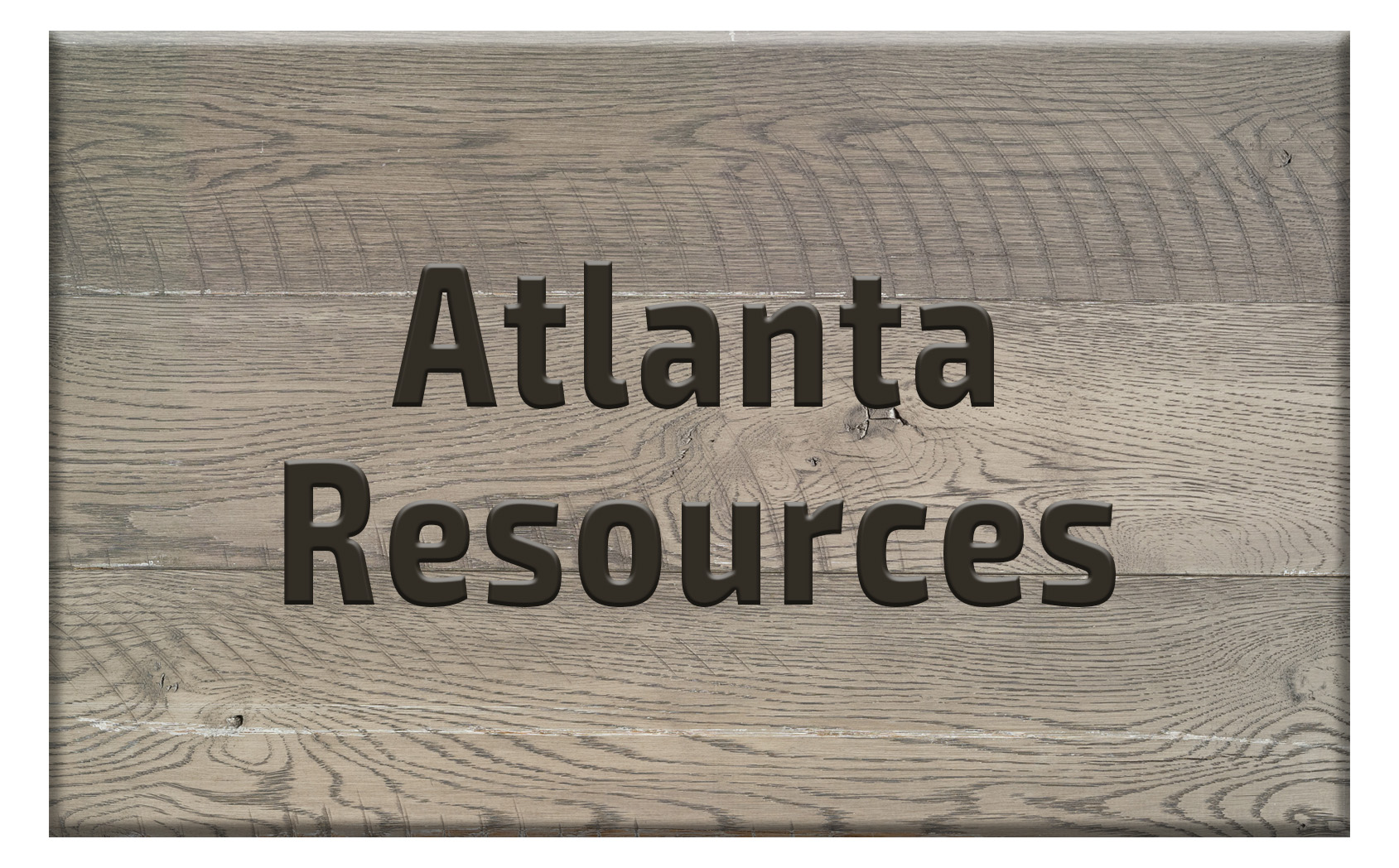 Wooden Web Button Atlanta