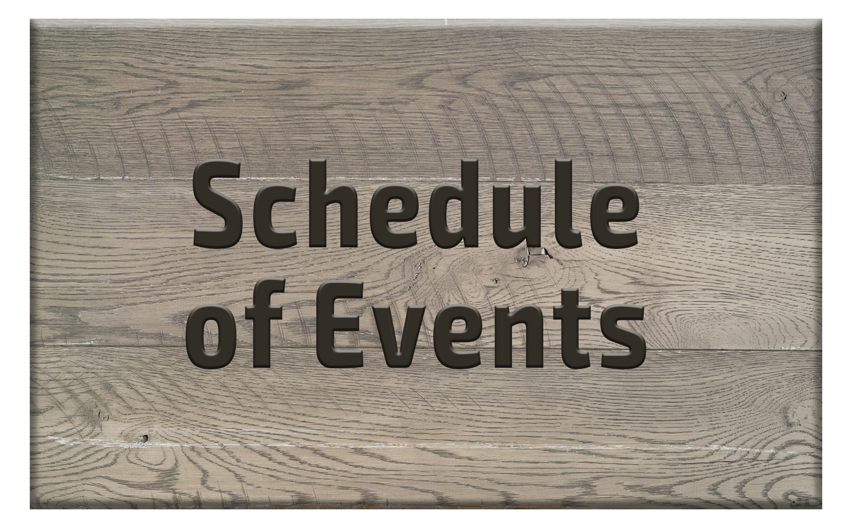Wooden Web Button Schedule
