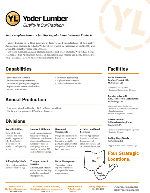 YoderLumber 2016 Brochure Inserts 1