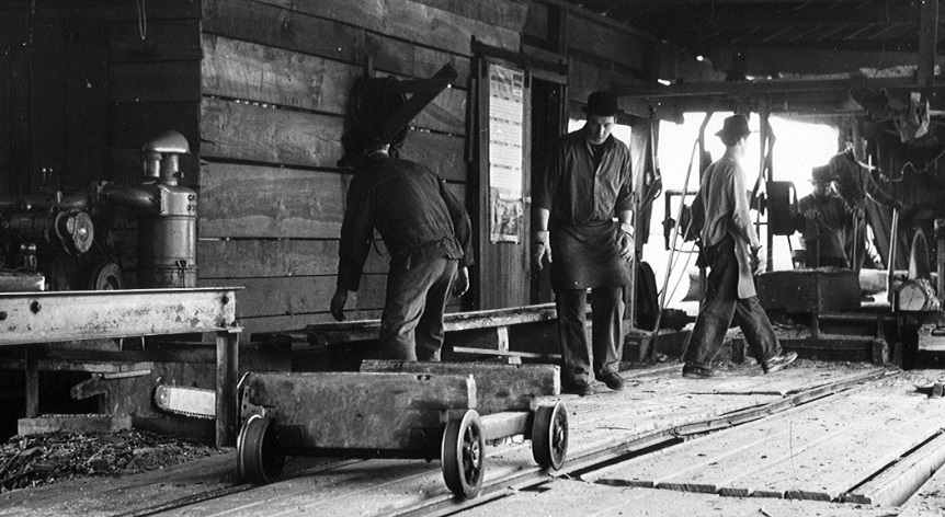 Yoder Lumber Historical Photo